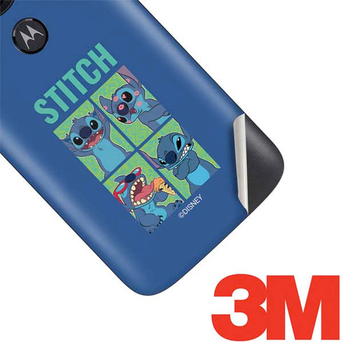 Disney Lilo and Stitch Personalities Moods Moto E5 Play Skin
